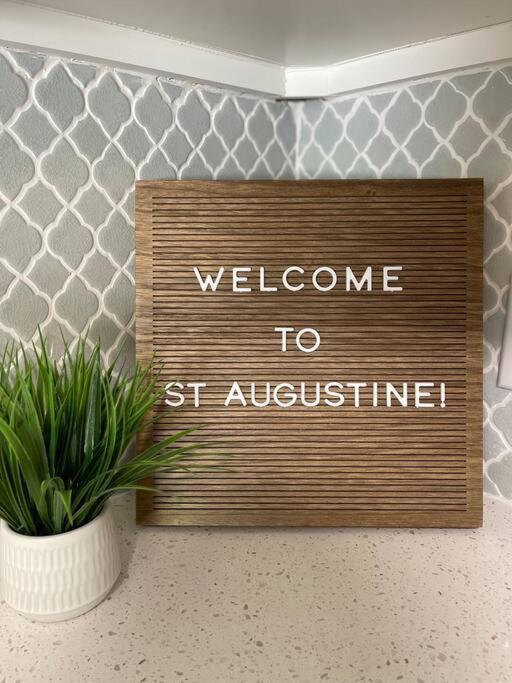 New Modern Bungalow Close To Downtown! Fully Fenced Yard St. Augustine Zewnętrze zdjęcie